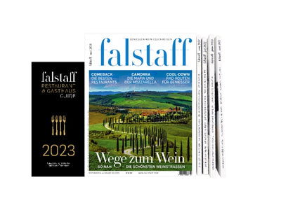 5 x FALSTAFF-MAGAZIN PRINT & Restaurant- & Gasthausguide 2023