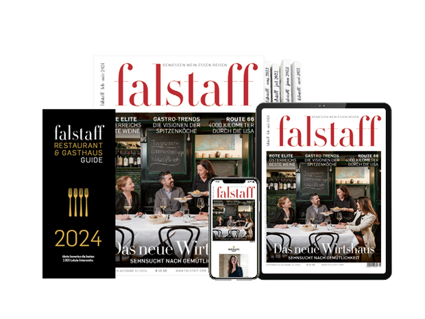 5 x Falstaff Magazine Print & Restaurant & Inn Guide 2024