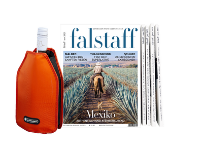 5 x Falstaff Magazine Print & 1x Le Creuset wine cooler