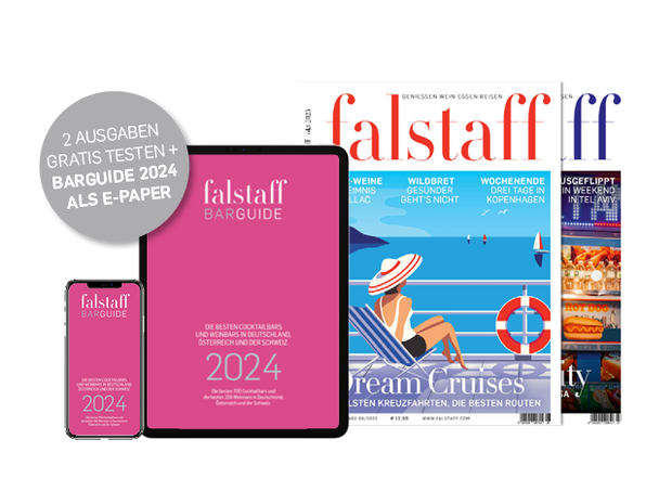 2 x FALSTAFF Magazin kostenlos testen & Barguide als E-Paper gratis - Falstaff & Del Fabro Kolarik