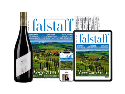 10 x FALSTAFF-MAGAZIN PRINT & DIGITAL & Winery Pfaffl St. Laurent ALTEN Reserve 2021