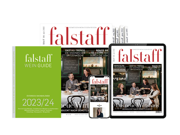 5 x Falstaff Magazin Print & Weinguide 2023/24