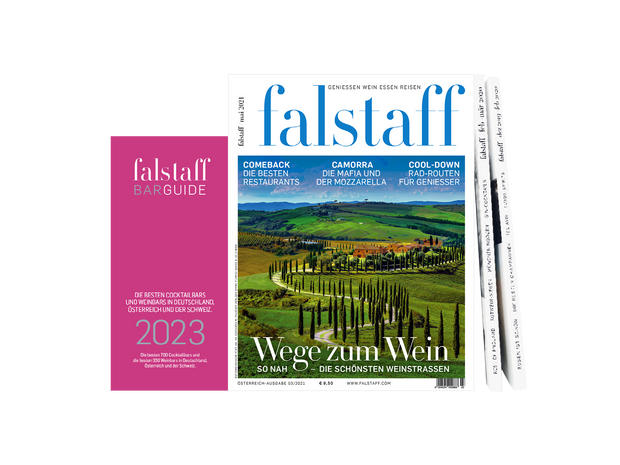 3 x Falstaff Magazin Print & Barguide 2023