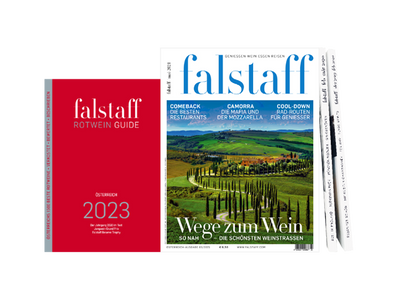 3 x Falstaff Magazin Print & Rotwein Guide 2023
