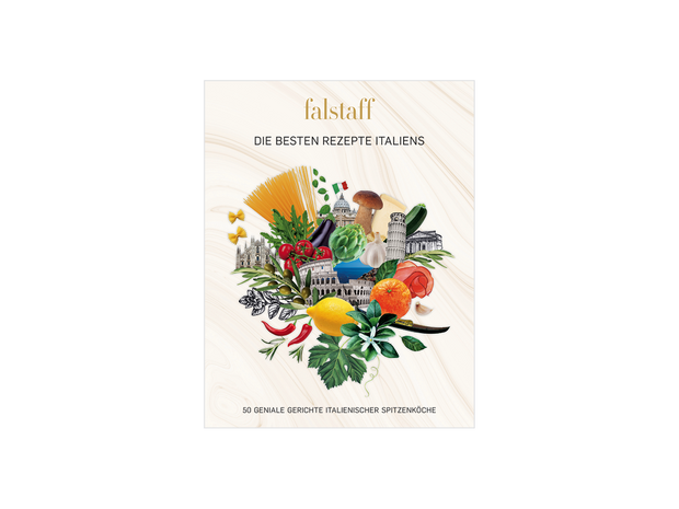 Falstaff Kochbuch »Die besten Rezepte Italiens«